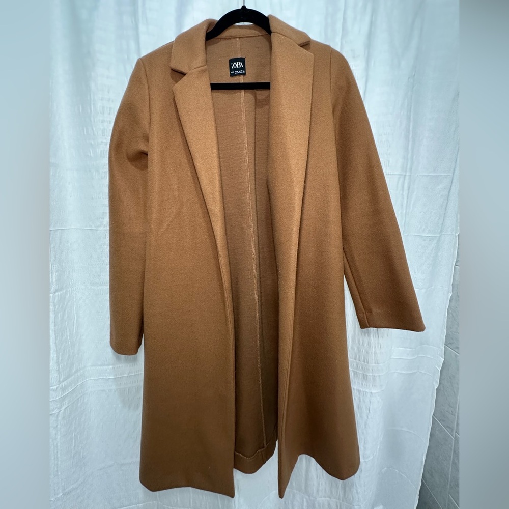 Zara Brown Pea Coat